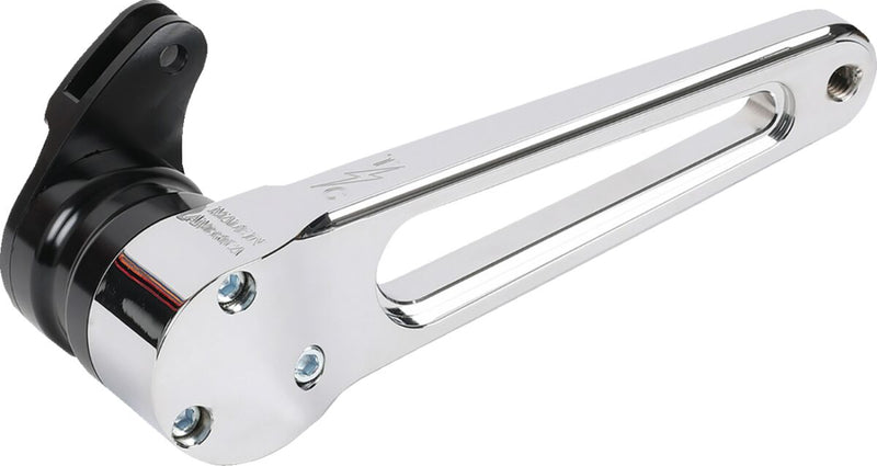 Thrashin Supply Co. Adjustable Short Bagger Brake Arm In Chrome For 2014-2025 Touring Models