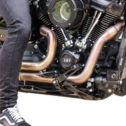Thrashin Supply Co. Billet Brake Arm In Black For 2018-2025 Softail With Mid Controls