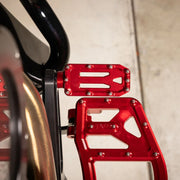 Thrashin Supply Co. Aggressor Brake Pedal Anodised Red 6061 Aluminium #TSC-2221-2