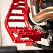 Thrashin Supply Co. Aggressor Brake Pedal Anodised Red 6061 Aluminium #TSC-2221-2