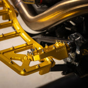 Thrashin Supply Co. Aggressor Brake Pedal Anodised Gold 6061 Aluminium #TSC-2221-5