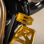 Thrashin Supply Co. Aggressor Brake Pedal Anodised Gold 6061 Aluminium Each