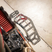 Thrashin Supply Co. Aggressor Brake Pedal Chrome Silver 6061 Aluminium Each