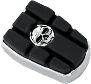 Kuryakyn Zombie Brake Pedal Pad For Harley-Davidson FX & XG Motorcycles In Chrome