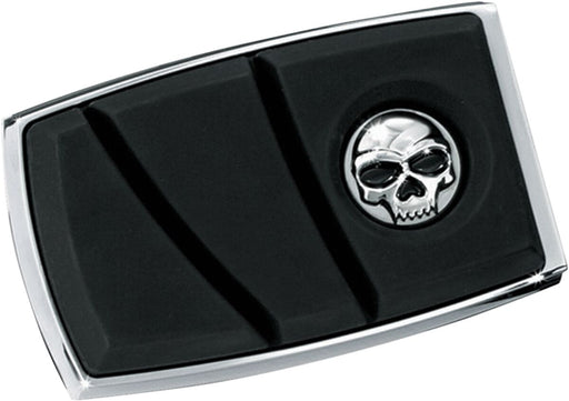 Kuryakyn Zombie Brake Pedal Pad For Harley-Davidson FL Motorcycles In Chrome