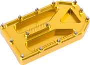 Thrashin Supply Co. Aggressor Brake Pedal Pad for 1994-2025 Harley-Davidson Brake Pad Anodised Gold 6061 Billet Aluminium #TSC-2220-5
