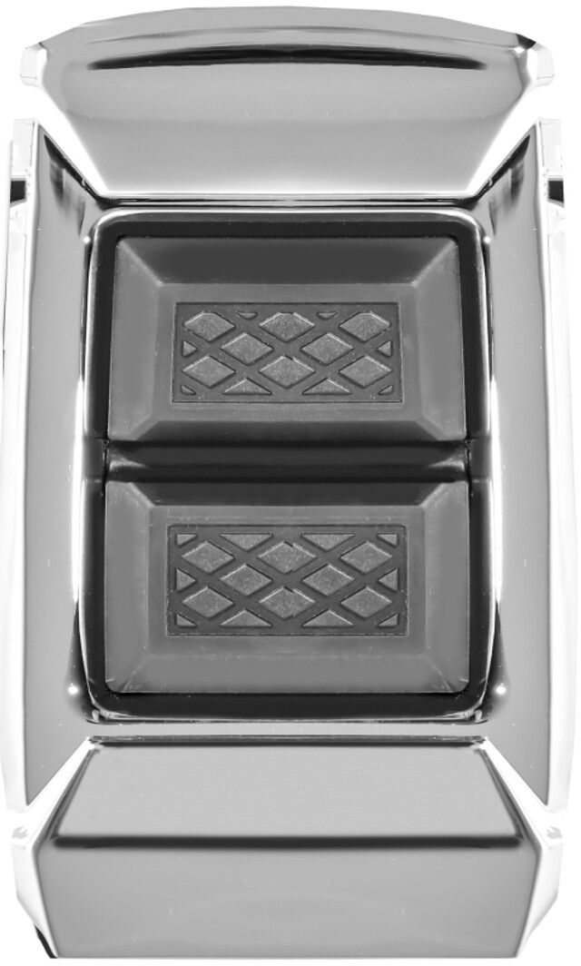 Kuryakyn Enygma Brake Pedal Pad for 1995-1996, 1998-2025 Harley-Davidson Brake Pad Brake Arm A380 Aluminium EPDM Rubber #KUR10045-1