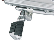 Kuryakyn Dually ISO-Pegs With Offset & 1 Inch Magnum Quick Clamps In Chrome #KUR7976