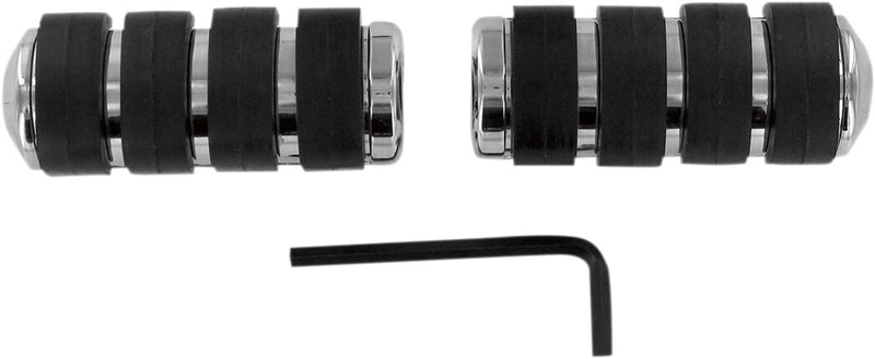Kuryakyn Large ISO-Pegs Without Adaptors In Chrome