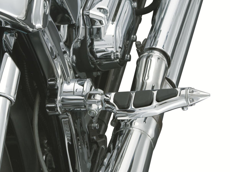 Kuryakyn Stiletto Pegs With Male Mount Adaptors In Chrome