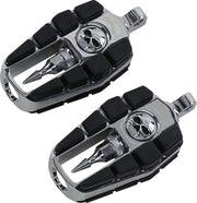 Kuryakyn Zombie Pegs With Male Mount Adaptors In Chrome