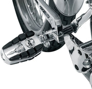 Kuryakyn Zombie Pegs With Male Mount Adaptors In Chrome #KUR4470