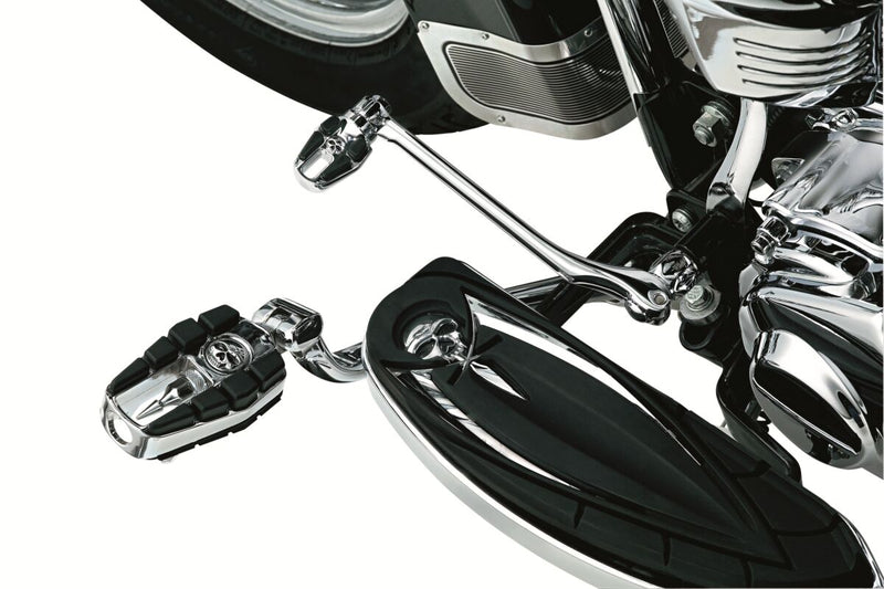 Kuryakyn Zombie Pegs With Male Mount Adaptors In Chrome