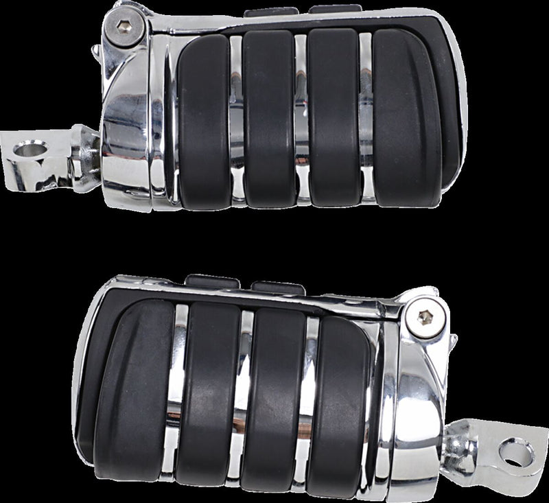 Kuryakyn Switchblade Pegs With Male Mount Adaptors In Chrome