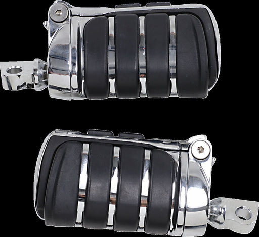 Kuryakyn Switchblade Pegs With Male Mount Adaptors In Chrome