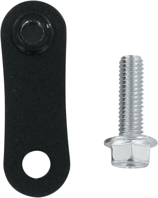 Vance & Hines Left Side Passenger Footpeg-relocator For HD Softail Models With 2 Into 2 Big Radius Exhaust Black| Powder-Coated