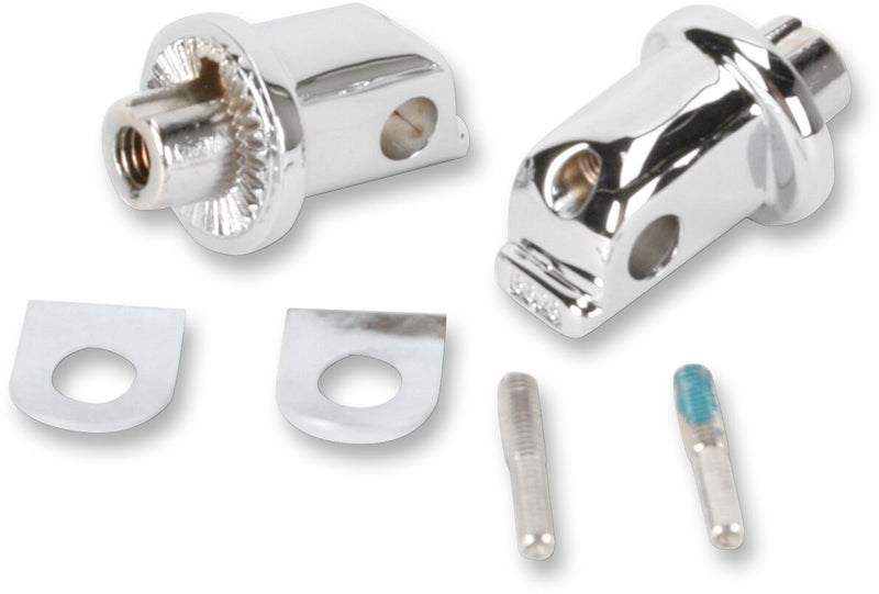 Kuryakyn Front & Rear Splined Peg Adaptors For Indian & Victory Motorcycles (Pair) #KUR8828
