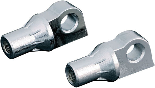 Kuryakyn Serrated Tapered Male Mount Peg Adaptors In Chrome