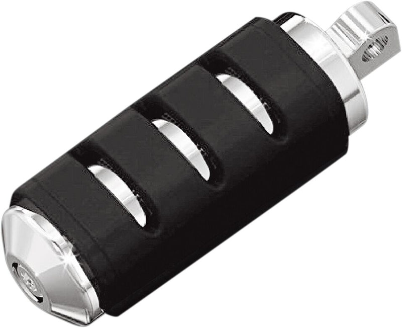 Kuryakyn Large Trident ISO-Pegs With Male Mount Adaptors In Chrome #KUR7591