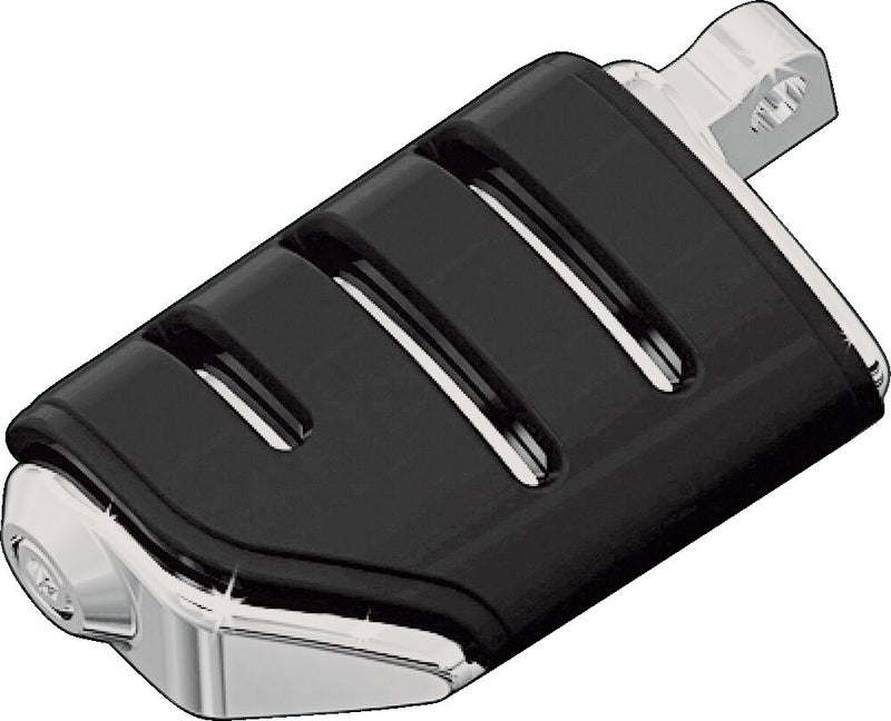 Kuryakyn Trident Dually ISO-Pegs With Male Mount Adaptors In Chrome