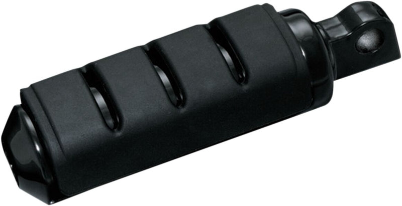 Kuryakyn Small Trident ISO-Pegs With Male Mount Adaptors In Gloss Black