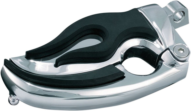Kuryakyn Flamin Switchblade Pegs With Male Mount Adaptors In Chrome