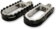 LA Choppers Footpegs BMX Style in Chrome/Black