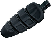 Kuryakyn Kinetic Footpegs With Male Mount Adaptors In Gloss Black
