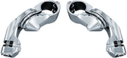 Kuryakyn Tour-Tech Cruise Mounts With Short Arm In Chrome #KUR4520