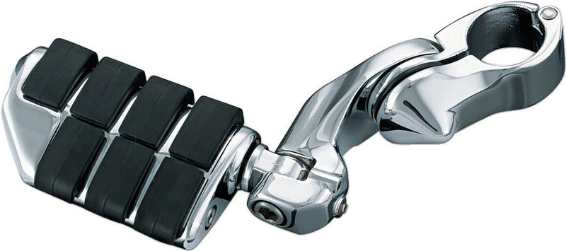 Kuryakyn Tour-Tech Cruise Mounts With Short Arm And Dually ISO-Pegs In Chrome #KUR4523