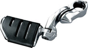 Kuryakyn Tour-Tech Short Arm Cruise Mounts With Trident Dually ISO-Pegs In Chrome #KUR7585
