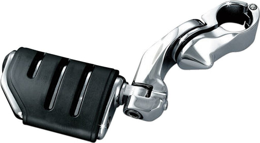 Kuryakyn Tour-Tech Short Arm Cruise Mounts With Trident Dually ISO-Pegs In Chrome