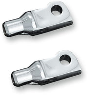 Kuryakyn Tapered Adaptors For Harley-Davidson Sportster Motorcycles In Chrome (Pair)