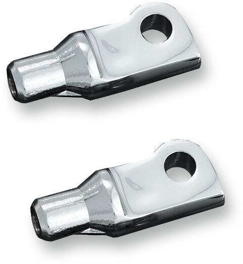 Kuryakyn Tapered Adaptors For Harley-Davidson Sportster Motorcycles In Chrome (Pair)