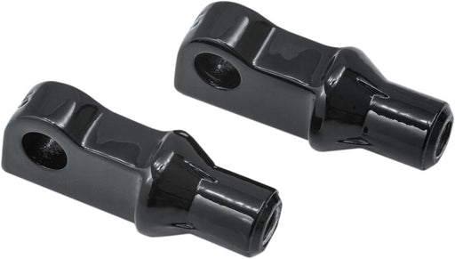 Kuryakyn Tapered Peg Adaptors For Harley-Davidson Sportster Motorcycles In Gloss Black