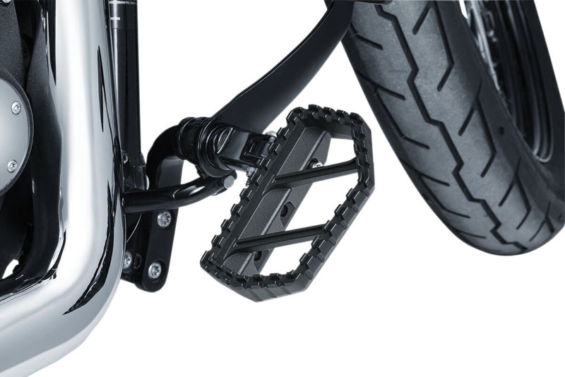 Kuryakyn Splined Peg Adaptors For Various Harley-Davidson Motorcycles (See Fitment List) In Gloss Black #KUR8888