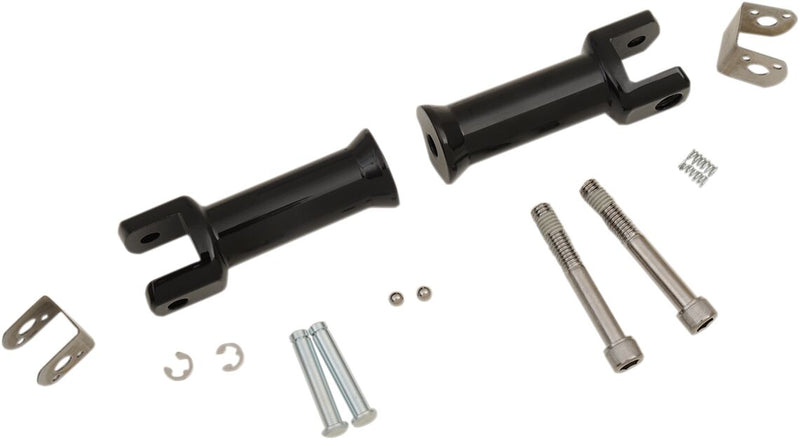 Drag Specialties Passenger Foot Peg Mount Kits Fits Harley-Davidson Dyna, Softail Models 2018-2024
