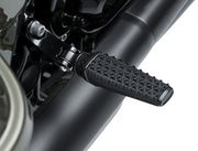Kuryakyn Thresher Footpegs In Satin Black With Male Mount Adaptors