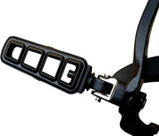 Kuryakyn Front Splined Peg Adaptors For Indian & Victory Motorcycles In Satin Black