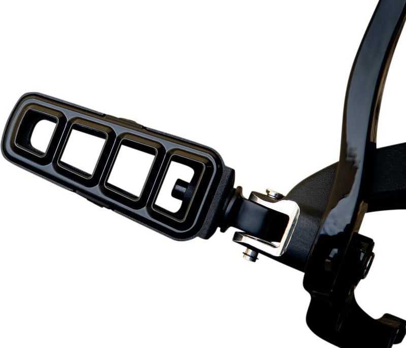 Kuryakyn Front Splined Peg Adaptors For Indian & Victory Motorcycles In Satin Black