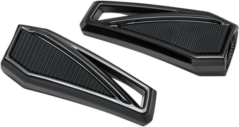 Kuryakyn Phantom Footpegs Without Adaptors In Gloss Black #KUR5761