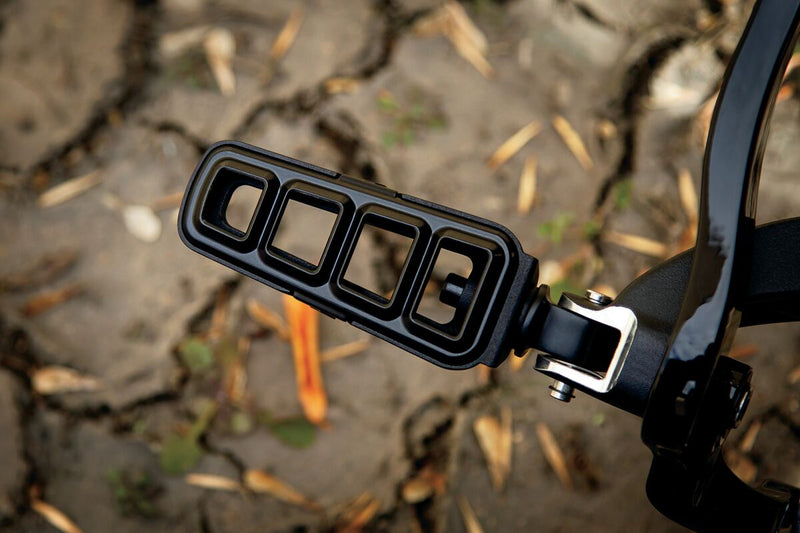 Kuryakyn Dillinger Pegs Without Adaptors In Satin Black
