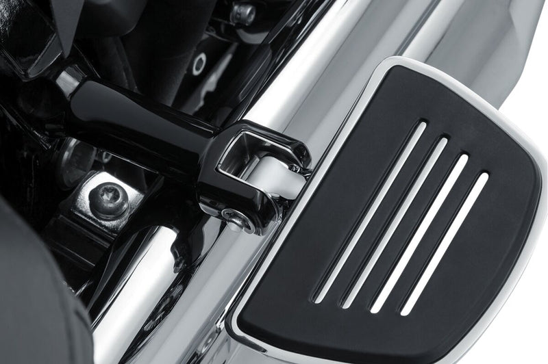 Kuryakyn Splined Passenger Pegs Adaptor For Harley-Davidson 2018-2024 Softail & LiveWire Motorcycles In Chrome