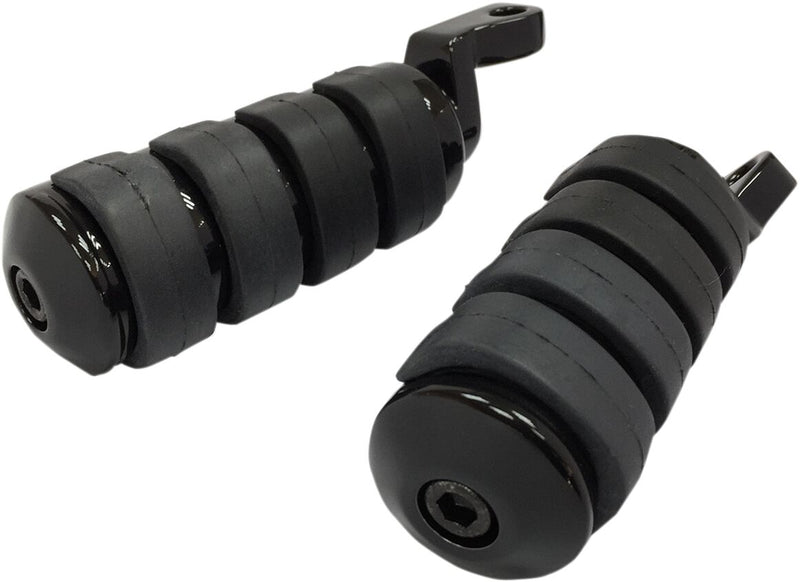 Drag Specialties Foot Pegs Fits Harley-Davidson Dyna, Sportster Models 2008-2022