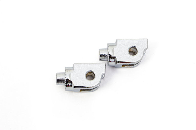 Kuryakyn Front Splined Male Mount Peg Adaptors For Harley-Davidson Softail 2018-2023 & 2020-2022 LiveWire Motorcycles In Chrome
