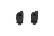 Kuryakyn Splined Rider Male Mount Peg Adaptors For Harley-Davidson Softail 2018-2023 & 2020-2022 LiveWire Motorcycles In Gloss Black #KUR8946