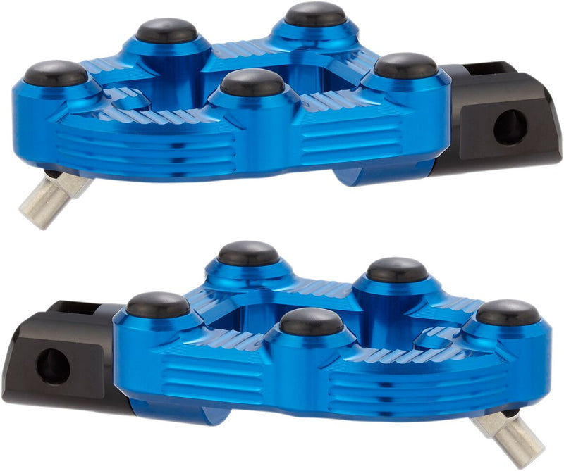 Arlen Ness Blue MX Footpegs #07-903