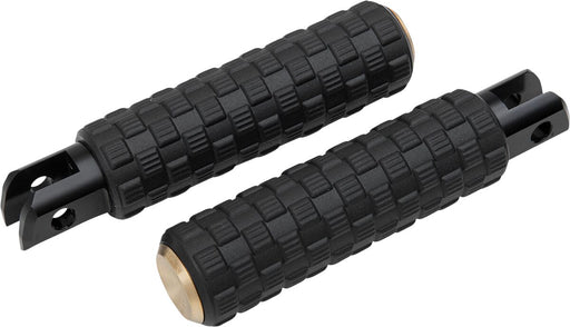 Arlen Ness Brass Air Trax Fusion Drivers Footpeg for 2018-2026 Harley-Davidson Softail Motorcycles #07-958