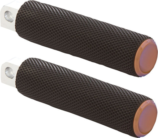 Arlen Ness Titanium Knurled Male Mount Footpeg #07-905