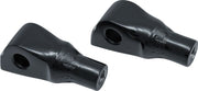 Kuryakyn Tapered Passenger Peg Adaptors For Harley-Davidson 2018-2023 Softail & LiveWire Motorcycles In Gloss Black #KUR8926